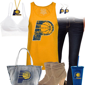 Indiana Pacers Tank Top Outfit