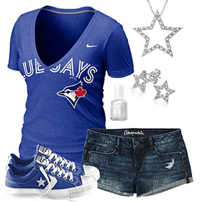 Toronto Blue Jays Outfit With Converse