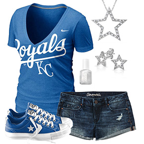 Kansas City Royals Outfit With Converse