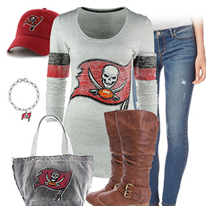 Tampa Bay Buccaneers Inspired Outfit