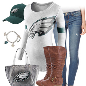 Philadelphia Eagles Inspired Outfit