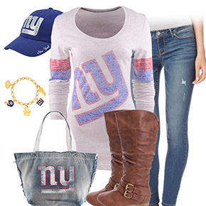 New York Giants Inspired Outfit