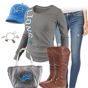 Detroit Lions Inspired Outfit