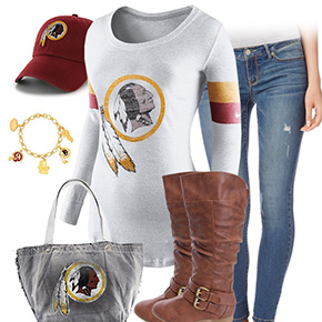 Washington Redskins Inspired Outfit