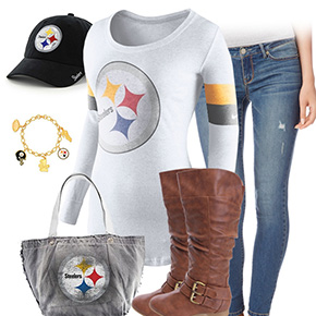 Pittsburgh Steelers Inspired Outfit