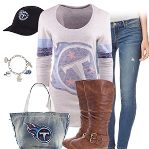 Tennessee Titans Inspired Outfit