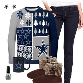 Dallas Cowboys Sweater Outfit