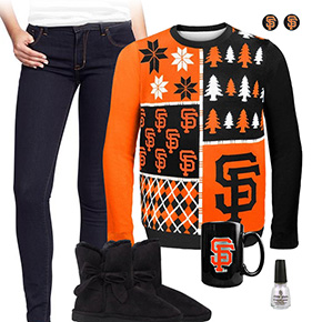 San Francisco Giants Sweater Outfit