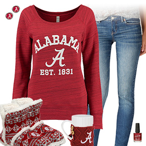 Cute Alabama Crimson Tide Outfit