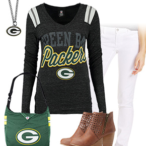 Cute Green Bay Packers Kickoff Outfit