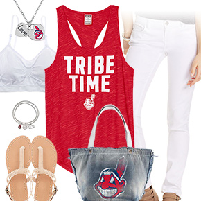 Cleveland Indians Tank Top Outfit