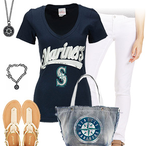 Seattle Mariners Tshirt Outfit